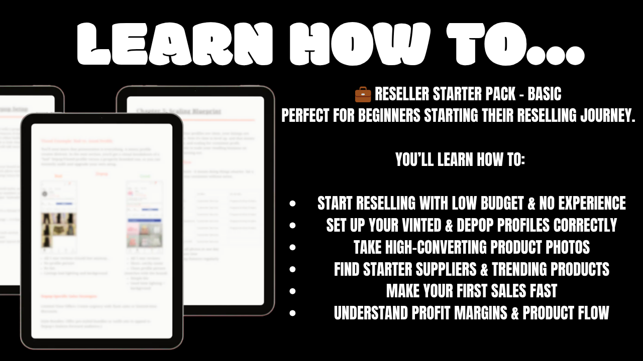 Basic – Dein Einstieg ins Reselling